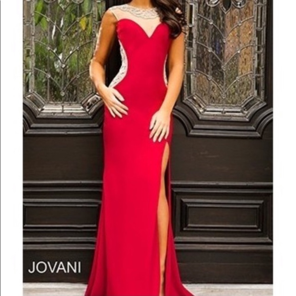 Jovani red dress